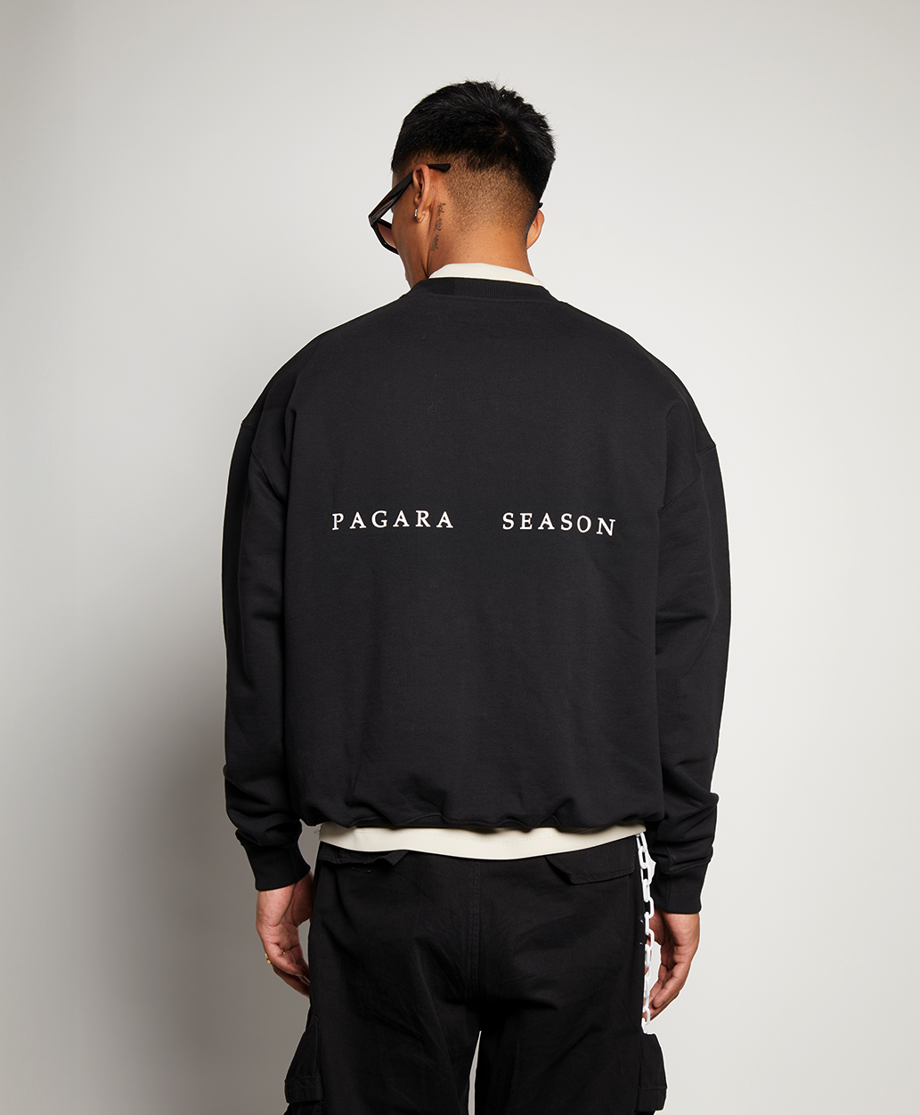 ZEUS TERRA SWEATSHIRT - BLACK