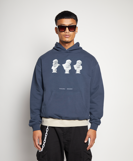 HERACLES TRIFECTA HOODIE - LAPIS BLUE