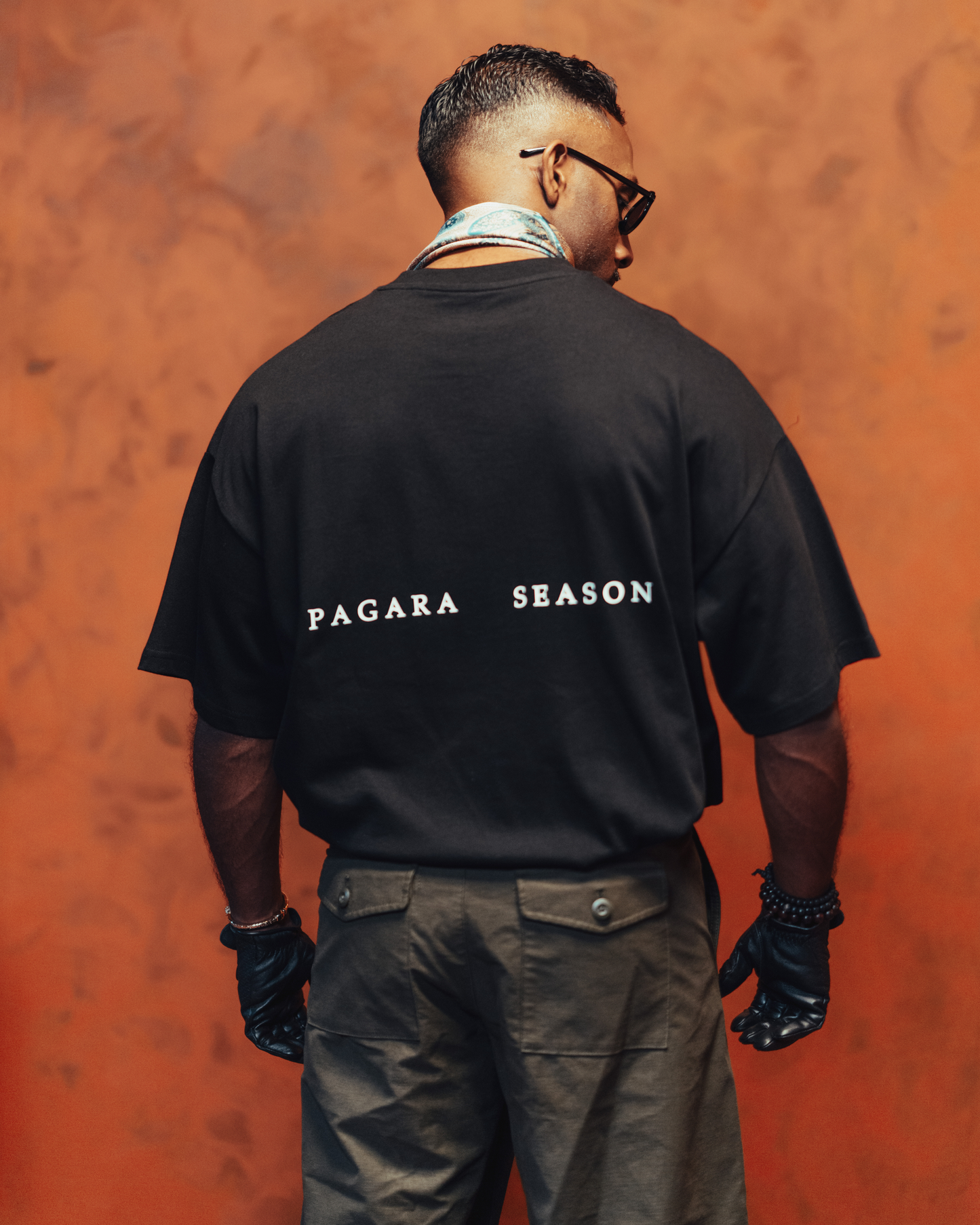 Elephant Chola T-shirt - Black