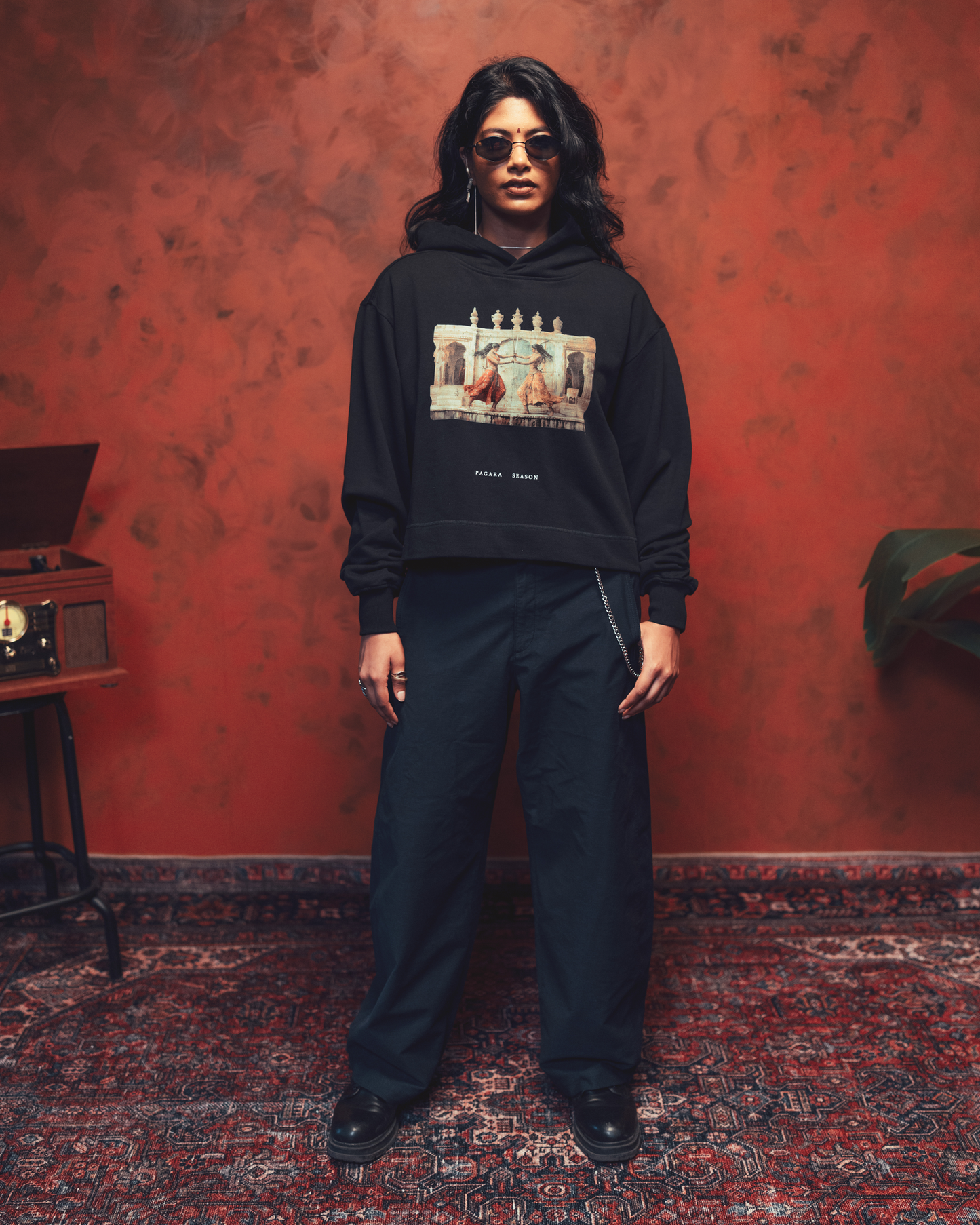 Velu Combat Hoodie - Black