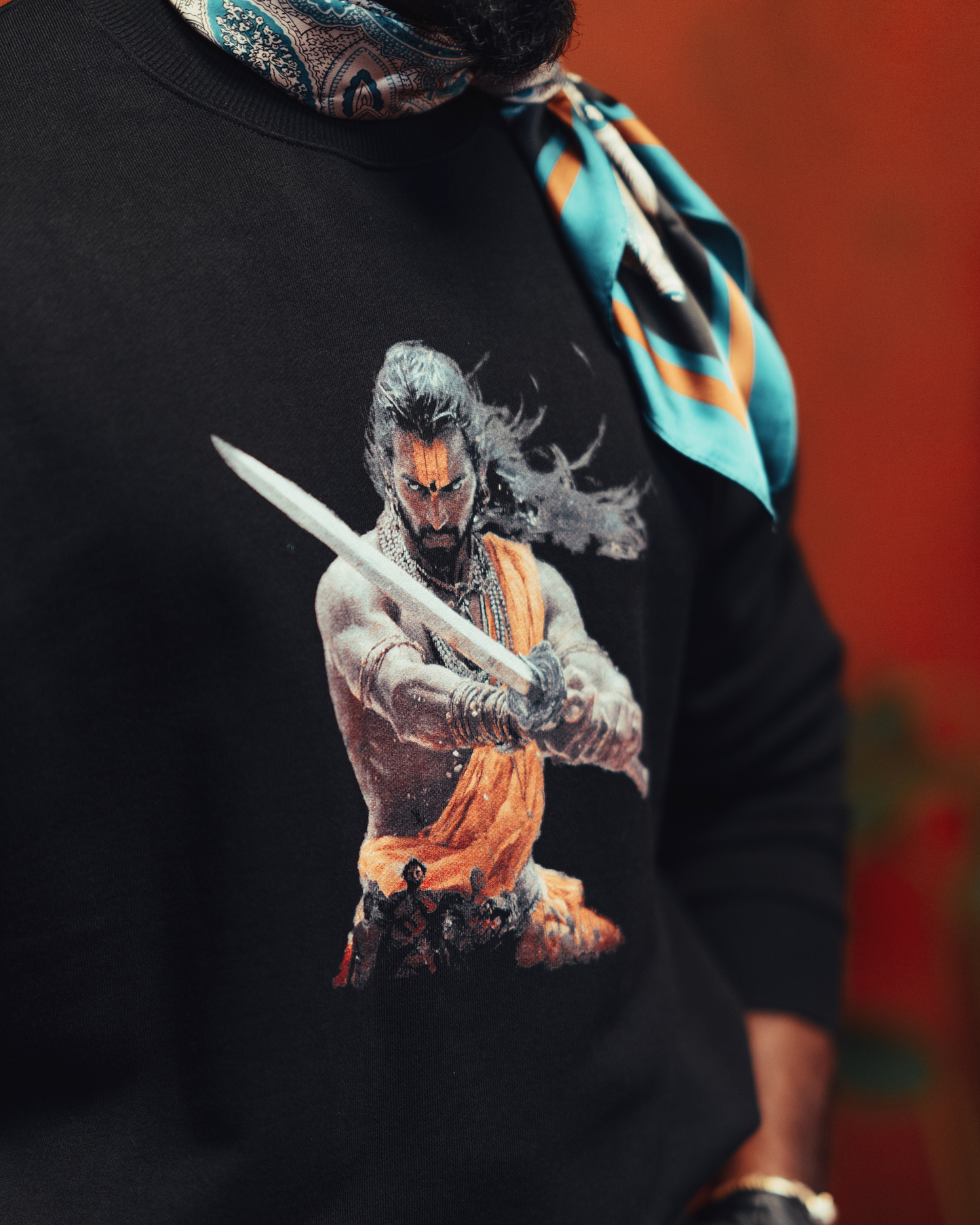 Raja Warrior Sweatshirt - Black