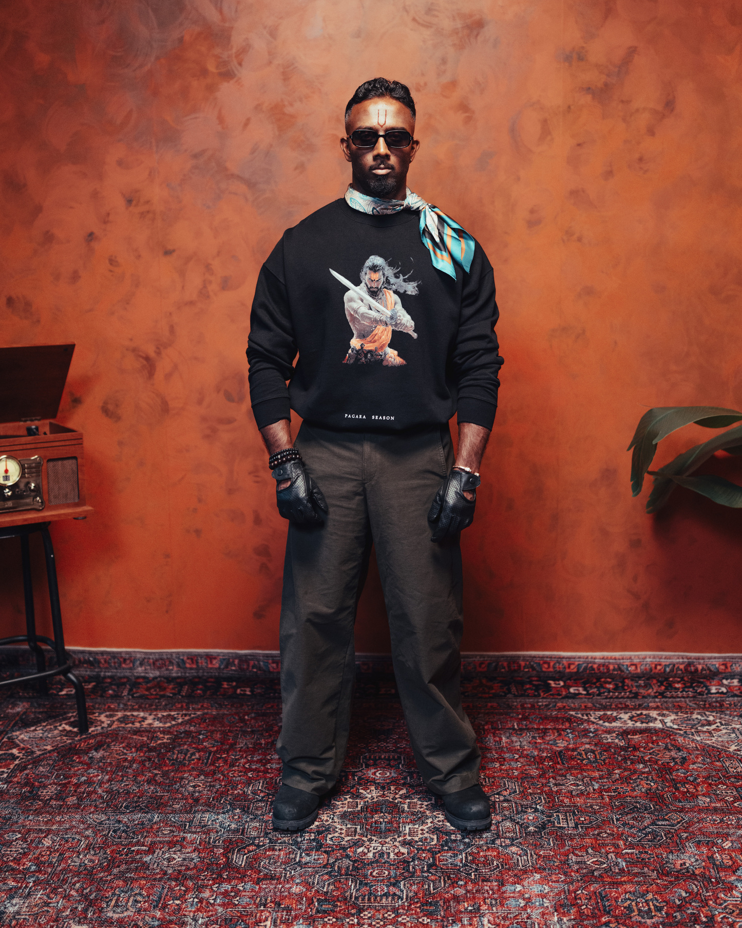 Raja Warrior Sweatshirt - Black